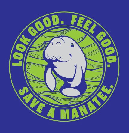 Neon Manatee Gift Card